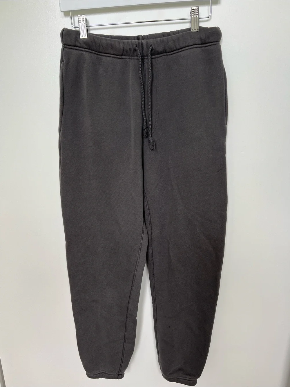 Elwood Elastic-Waist joggers Charcoal gray unisex